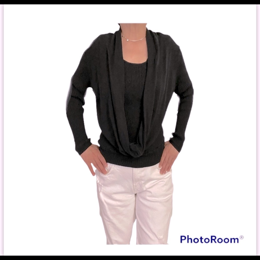 Neiman Marcus Exclusive Women Long Cowl-Neck Pullover Sweater Size Small - Picture 4 of 13